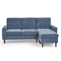 Ebern Designs Laurynn 4 - Piece Upholstered Sectional & Reviews